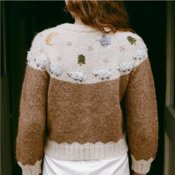 EUC Christy Dawn Ilara Sweater in Winter Flock size S - Picture 2 of 9